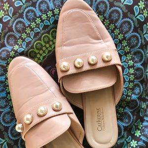 Blush Mules. Catherine Malandrino